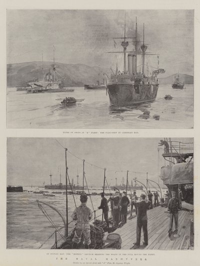 Las maniobras navales de Henry Charles Seppings Wright
